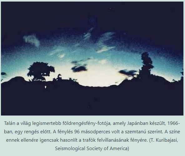 Földrengésfények